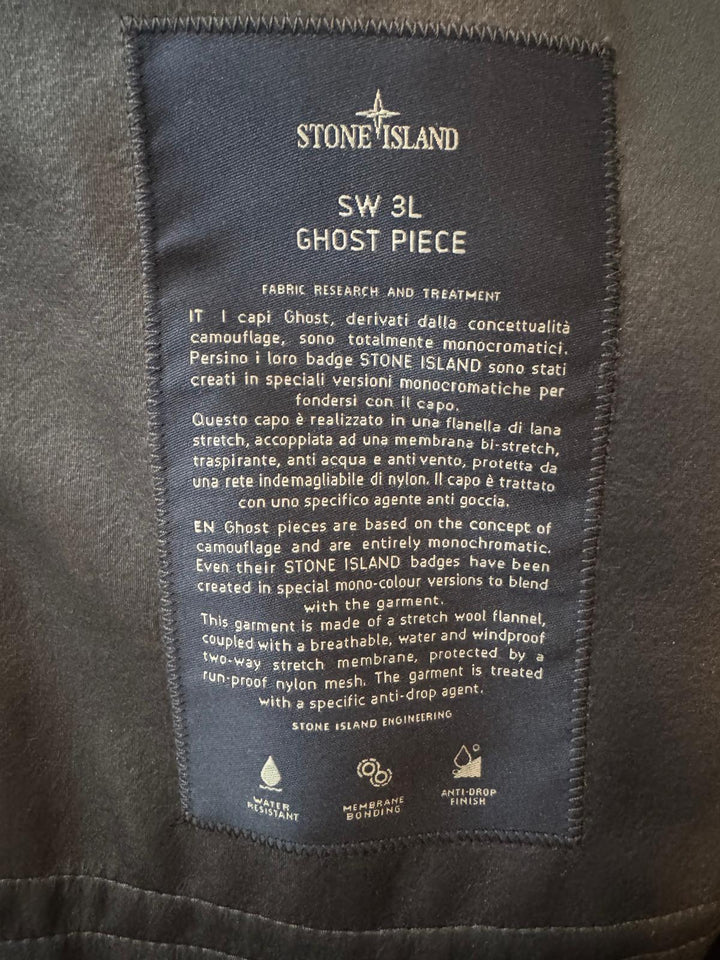 Stone Island SW 3L Ghost Piece