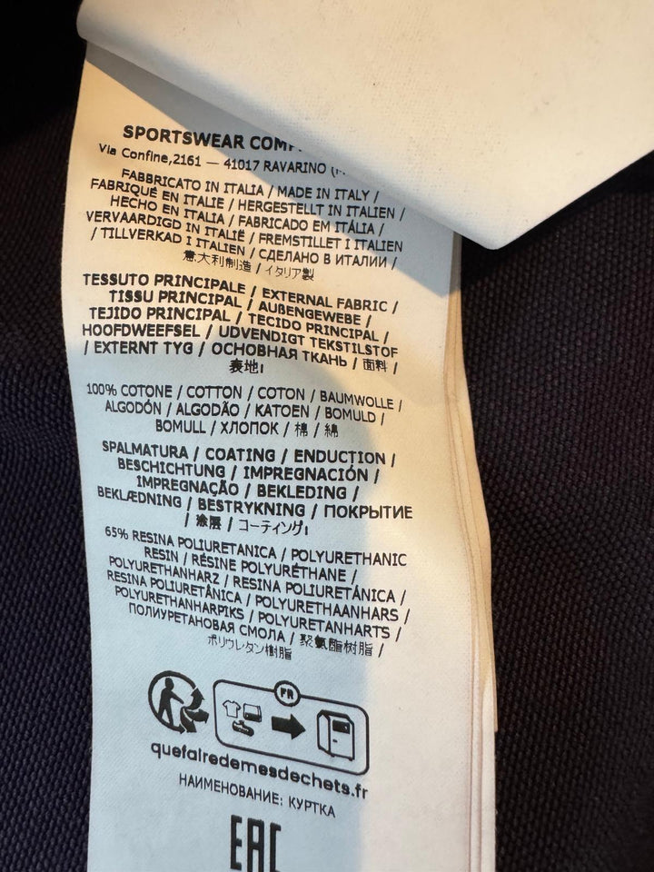 Stone Island Marina Plated Cotton Canvas