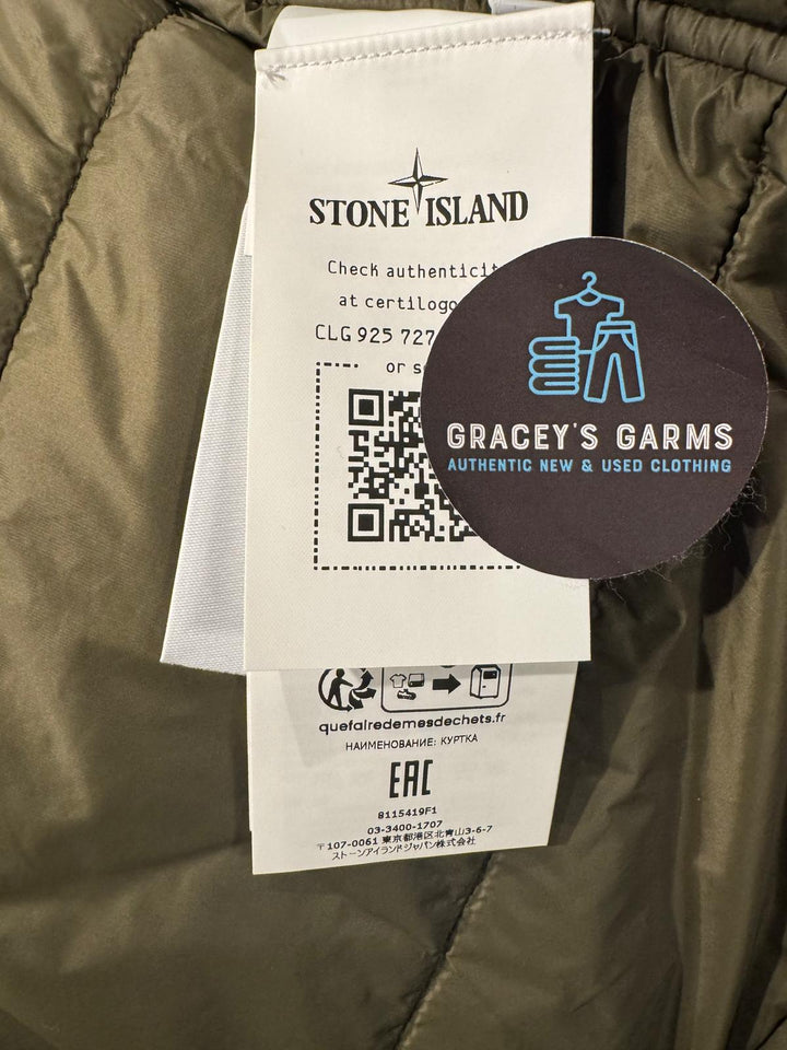 Stone Island Weatherproof Cotton Canvas Ghost Piece