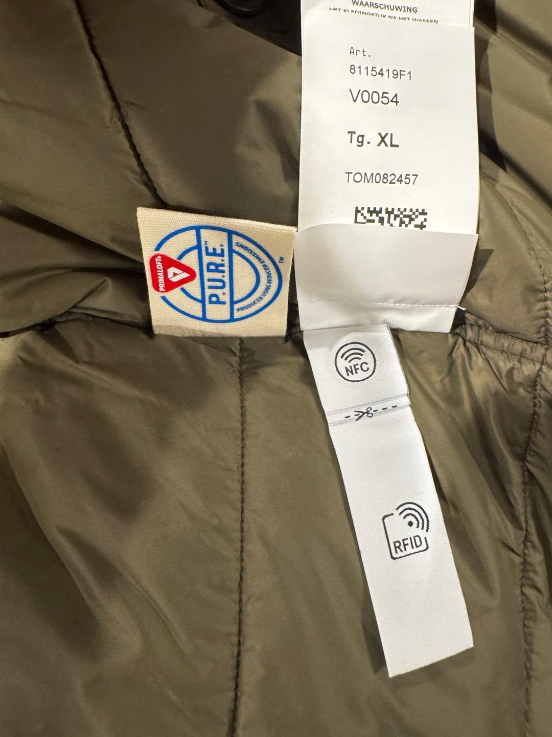 Stone Island Weatherproof Cotton Canvas Ghost Piece