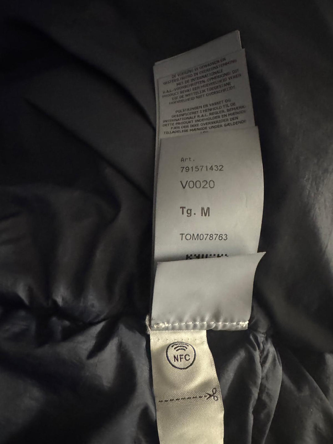 Stone Island Macro Ripstop Nylon Metal In Econyl Regenerated Nylon with Down-TC
