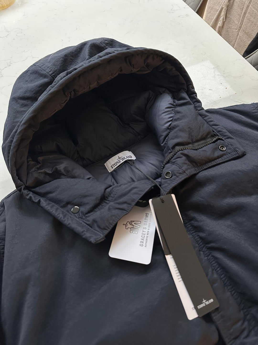 Stone Island Opaque Nylon Twill Down-TC