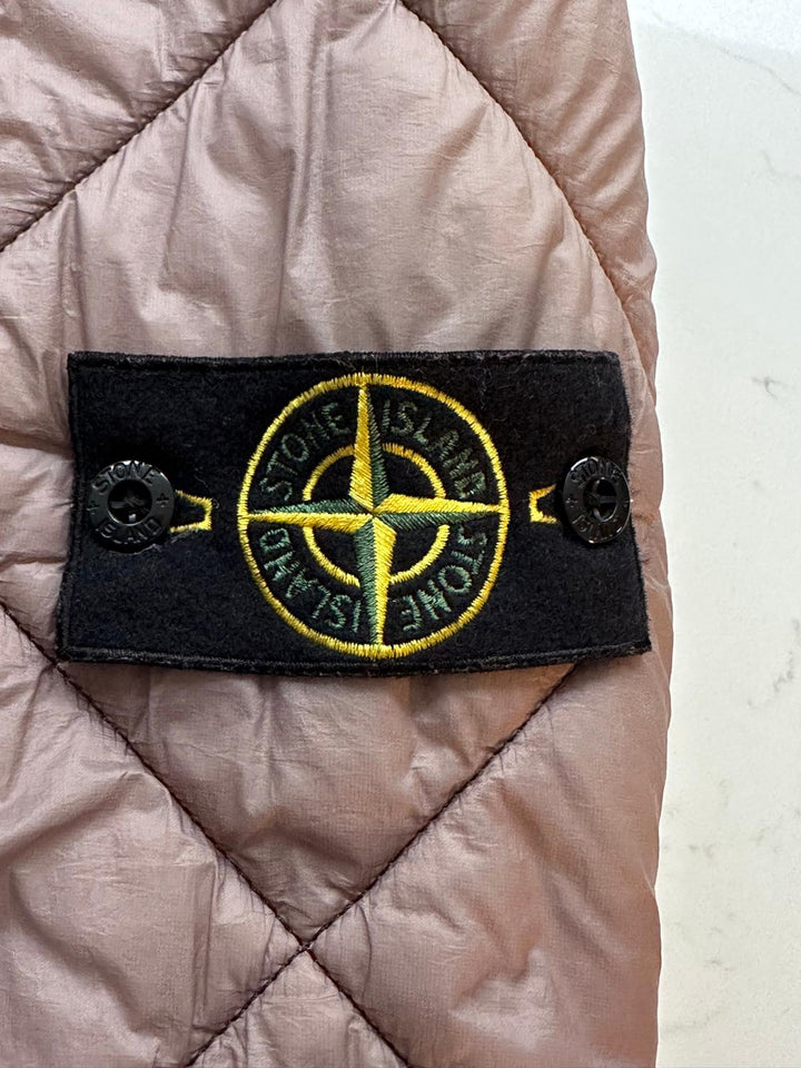 Stone Island Garment Dyed Quilted Micro Yarn