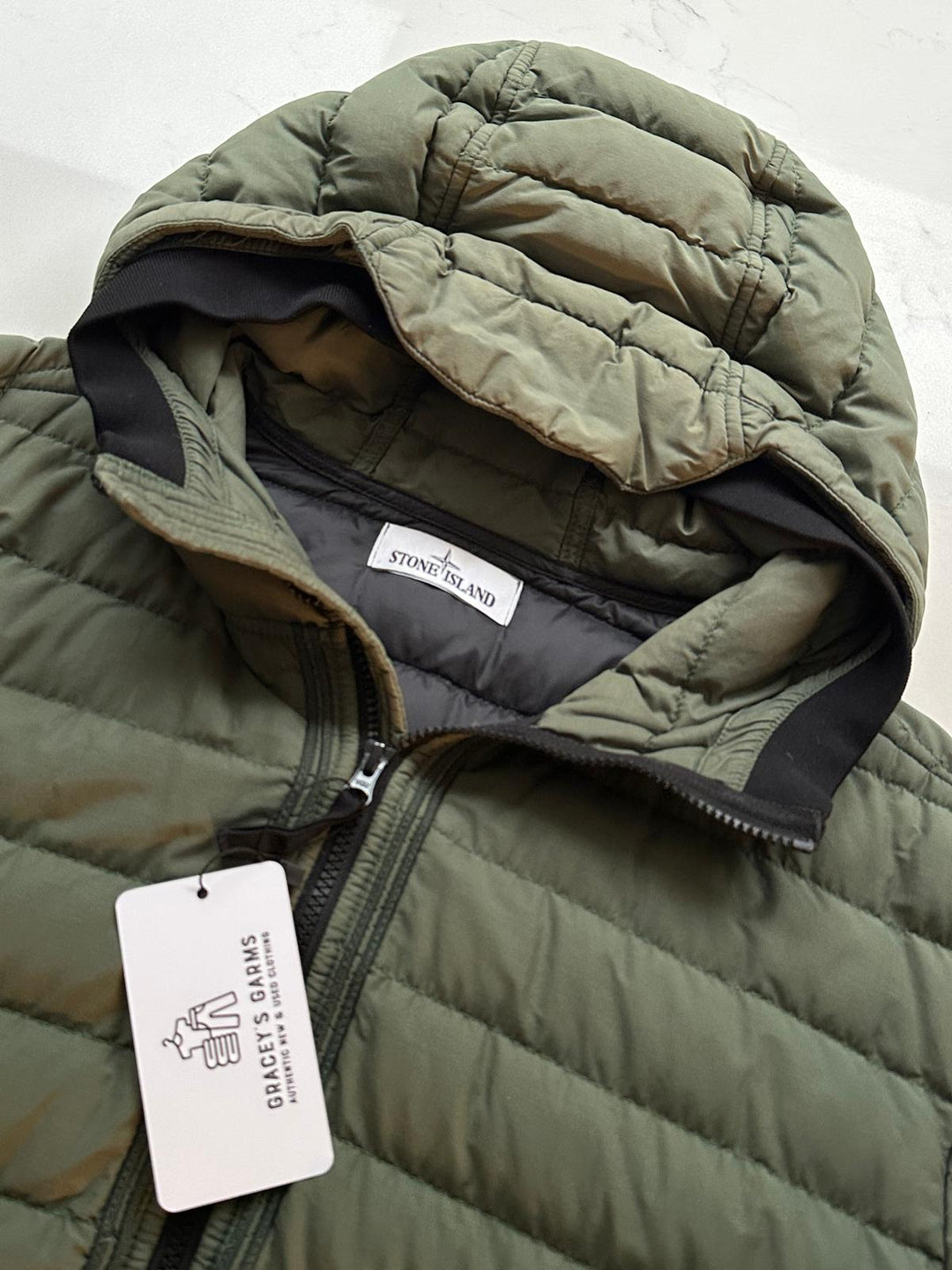 Stone Island O-Cotton / R-Nylon Tela