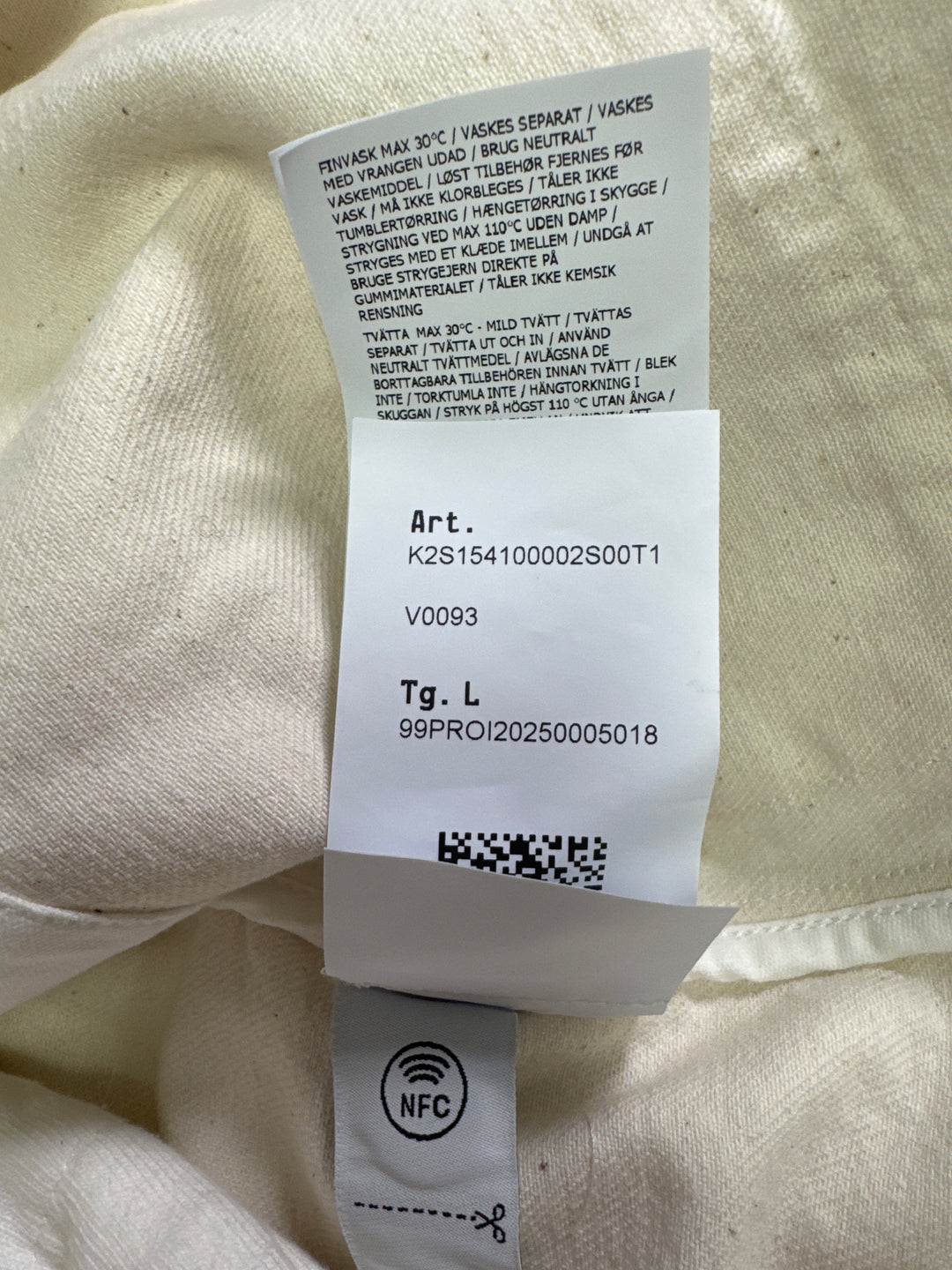 Stone Island Natural Cotton Gabardine Parka