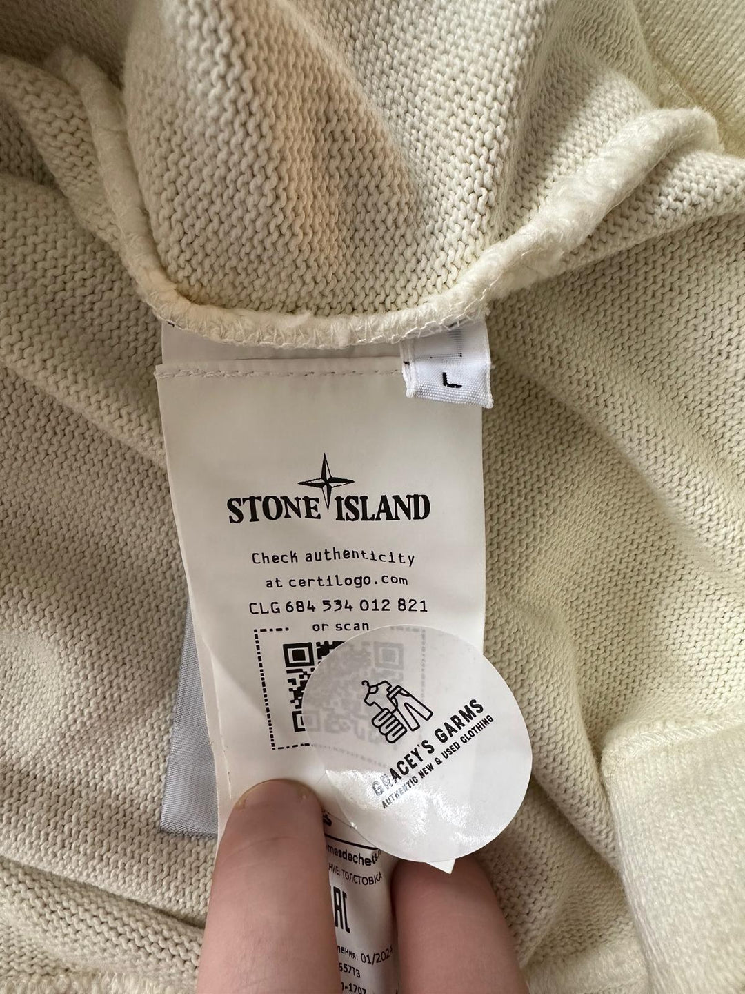 Stone Island Closed Loop Project Sweatshirt