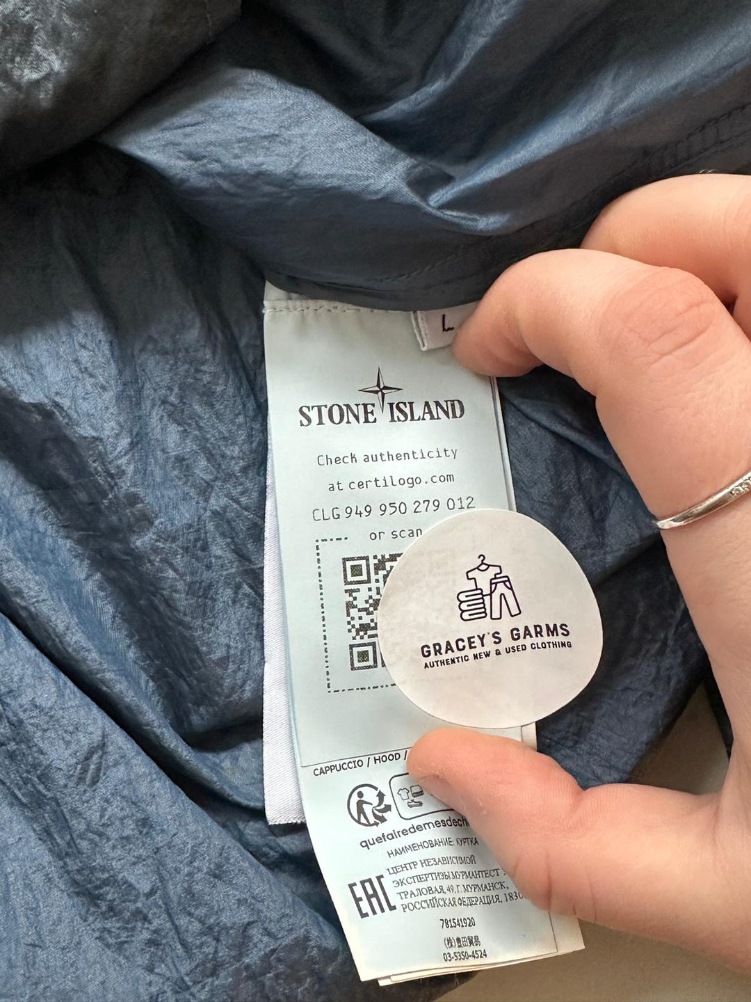 Stone Island Nylon Metal Watro-TC in Econyl Regenerated Nylon
