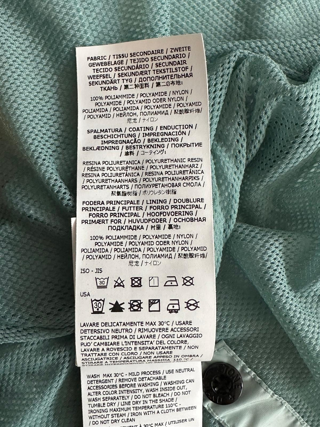 Stone Island Garment Dyed Crinkle Reps NY