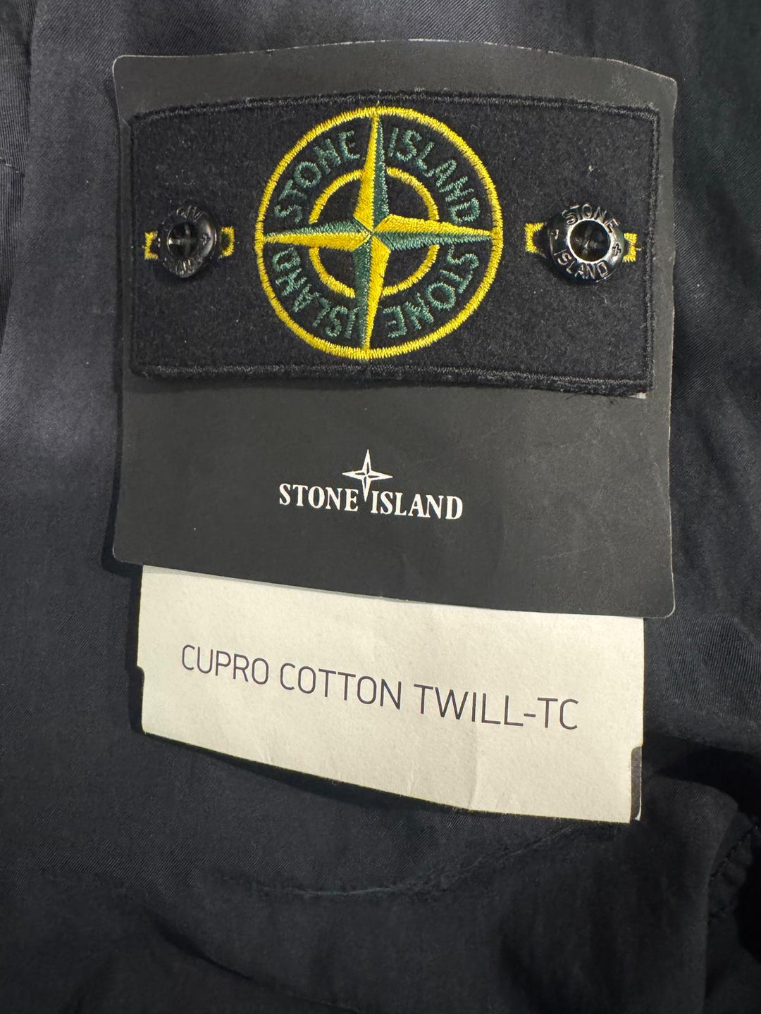 Stone Island Cupro Cotton Twill-TC Smock