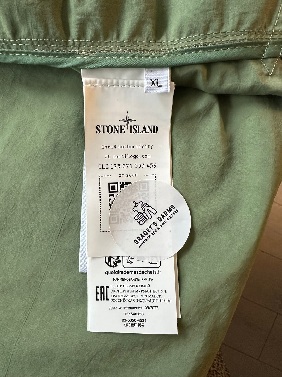 Stone Island Hyper Dense Nylon Raso