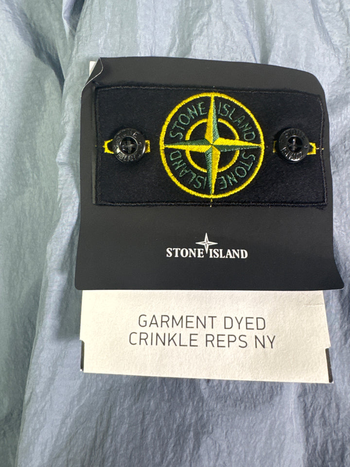 Stone Island Garment Dyed Crinkle Reps NY Hooded Jacket