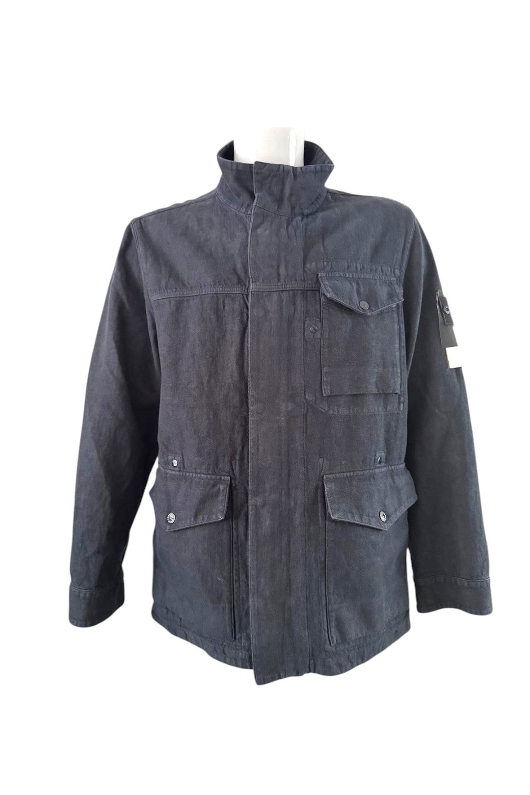 Stone Island Bonded Linen Ghost Jacket