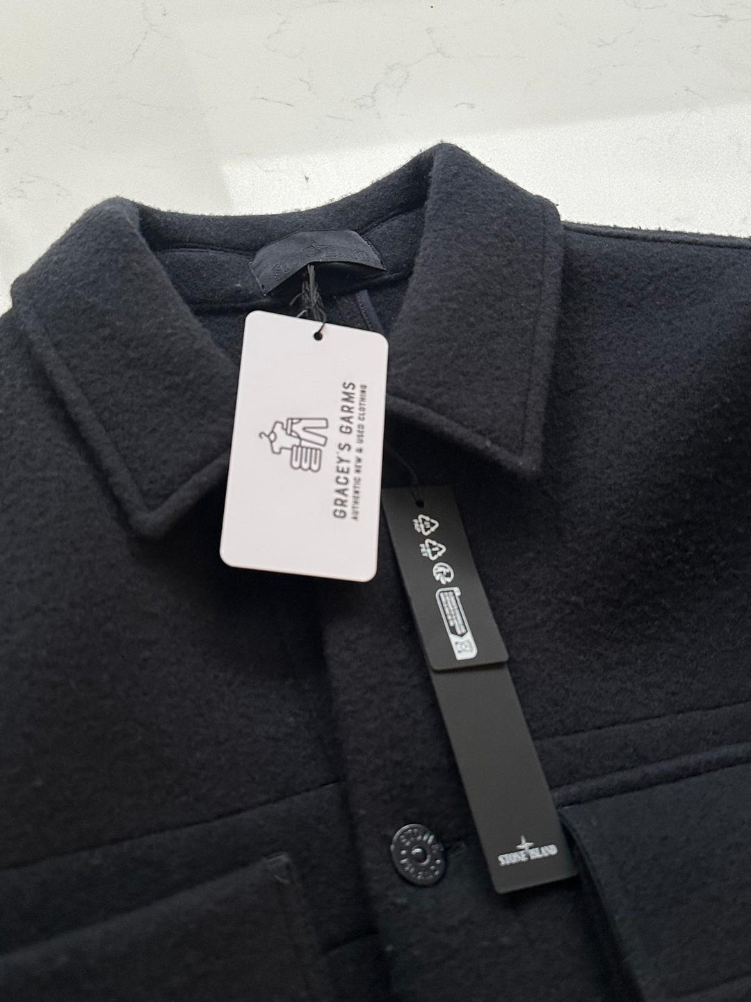 Stone Island Heavy Melton Ghost Piece