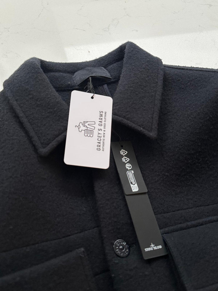Stone Island Heavy Melton Ghost Piece