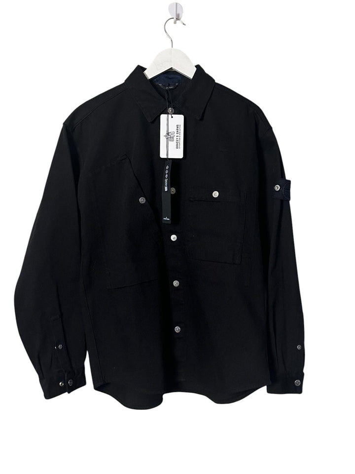 Stone Island Black Denim Shirt