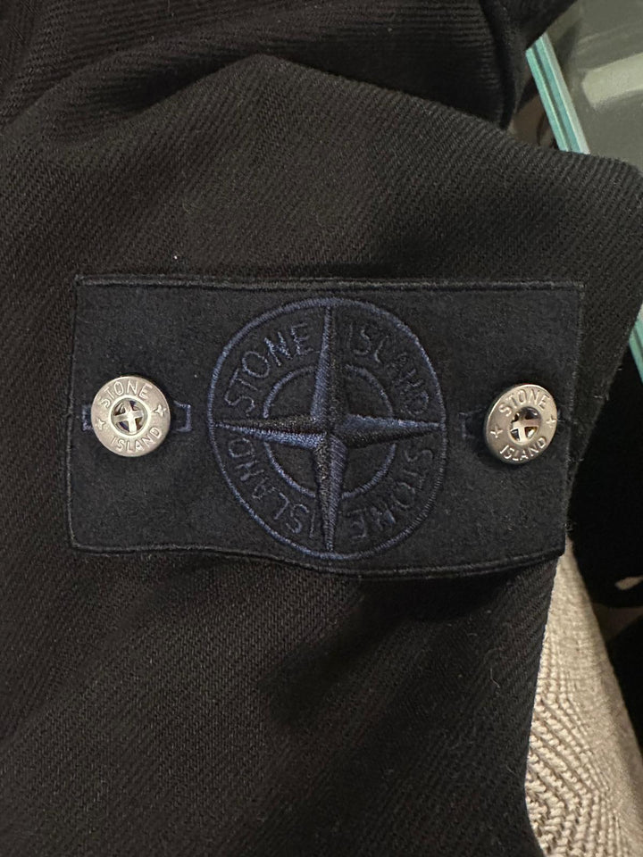 Stone Island Black Denim Shirt