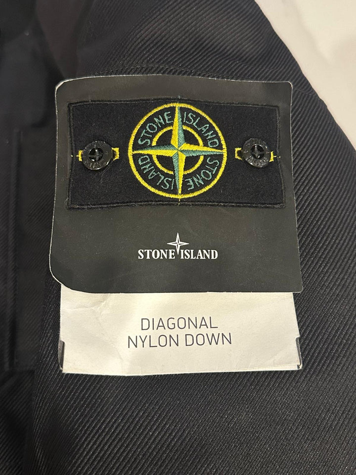 Stone Island Diagonal Nylon Down