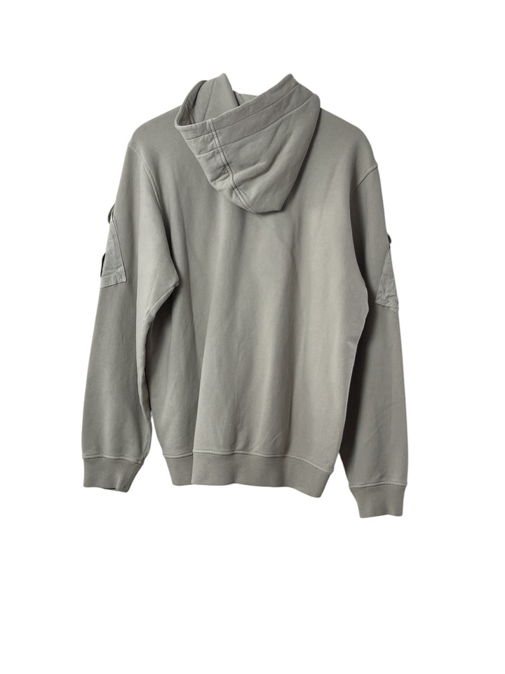 Stone Island Brushed Fleece Zip-Up Hoodie