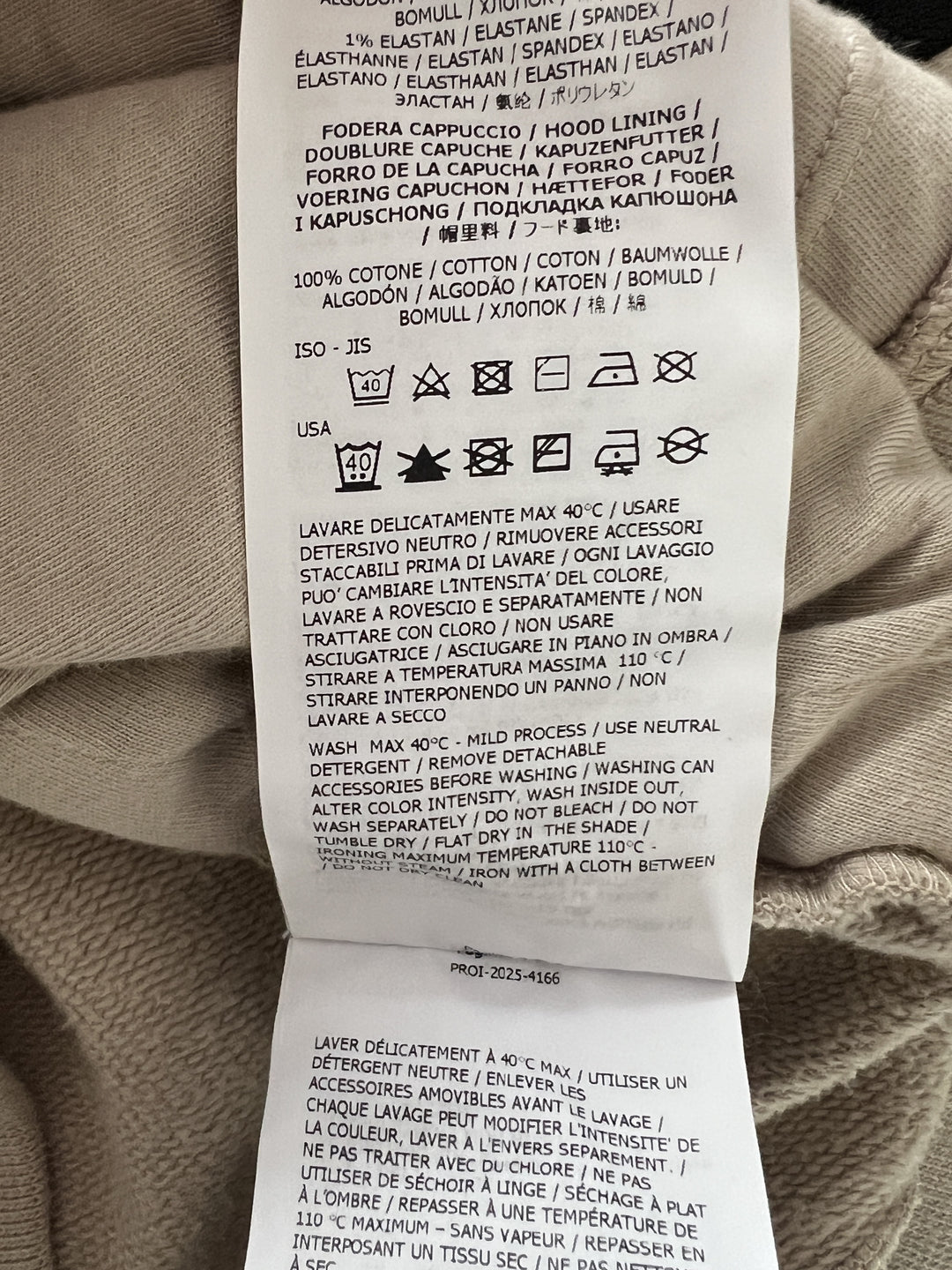 Stone Island Brushed Fleece Zip-Up Hoodie