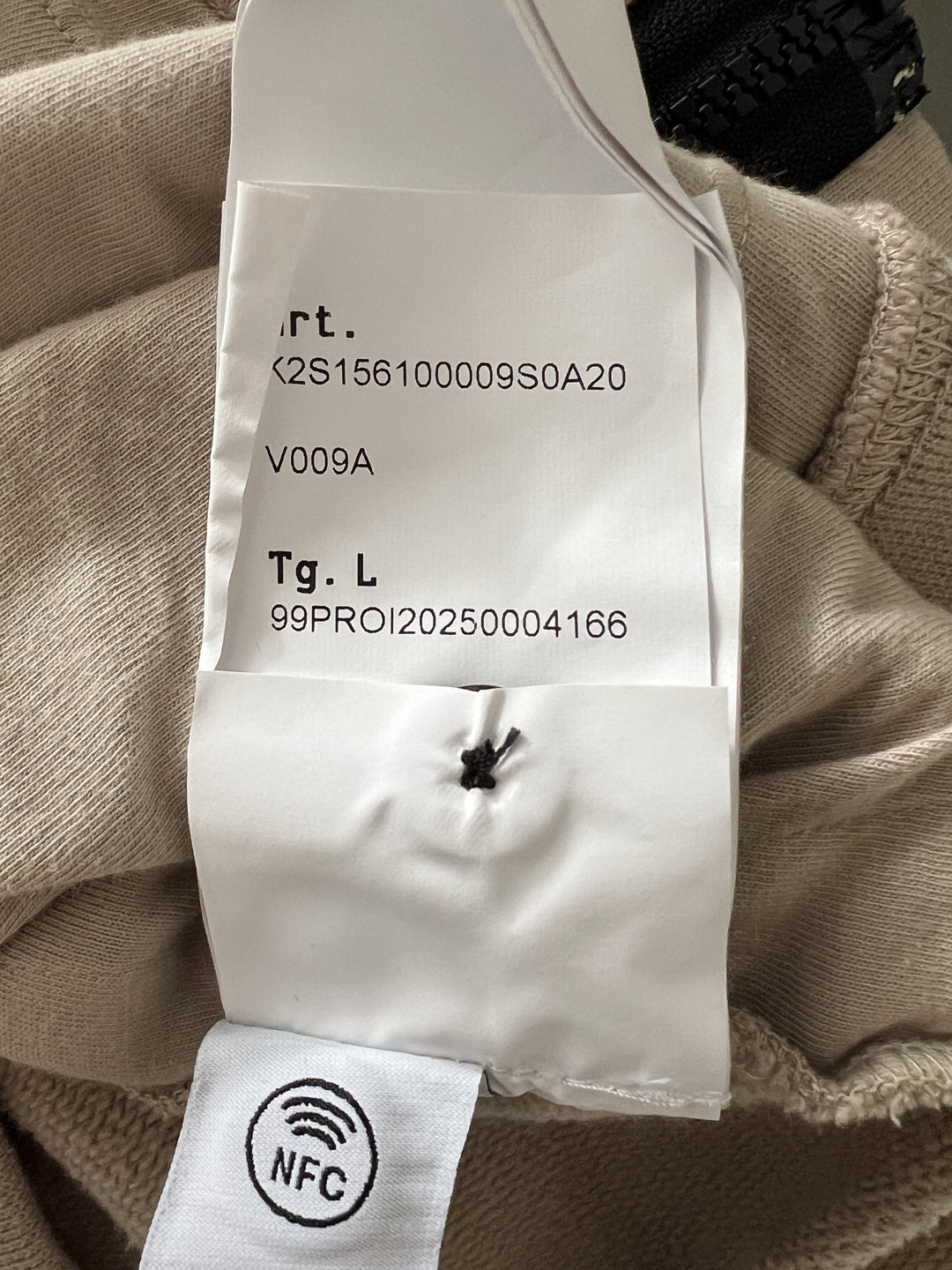 Stone Island Brushed Fleece Zip-Up Hoodie