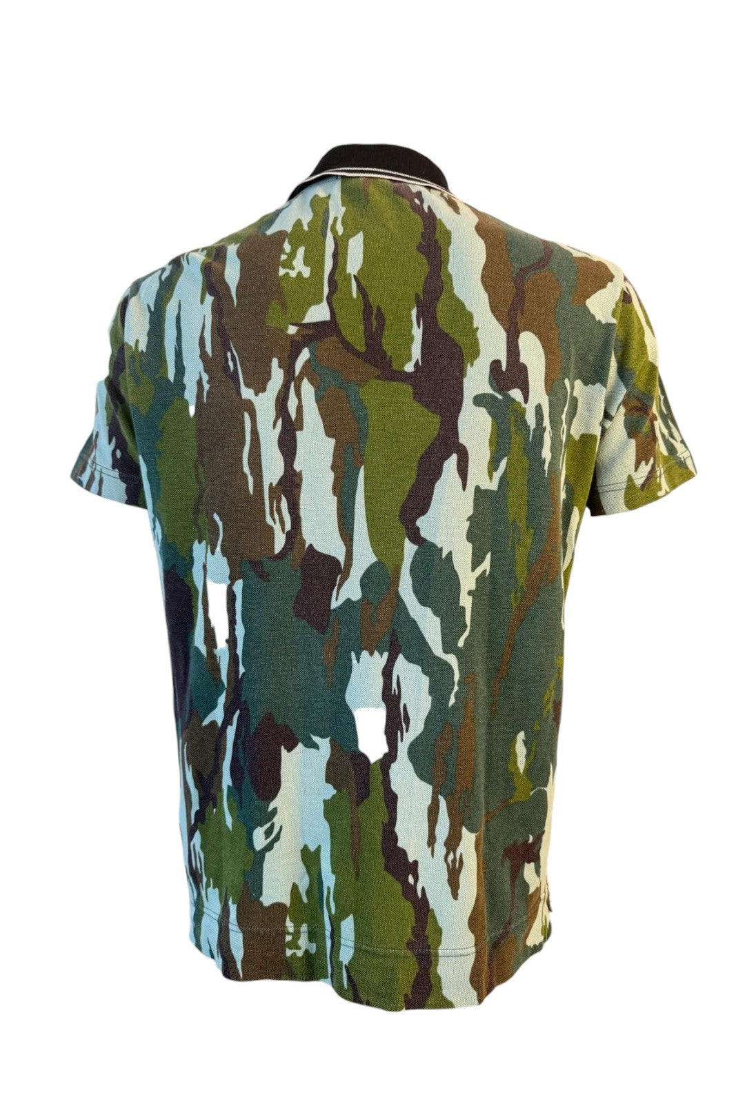 Stone Island Flowing Camo Polo