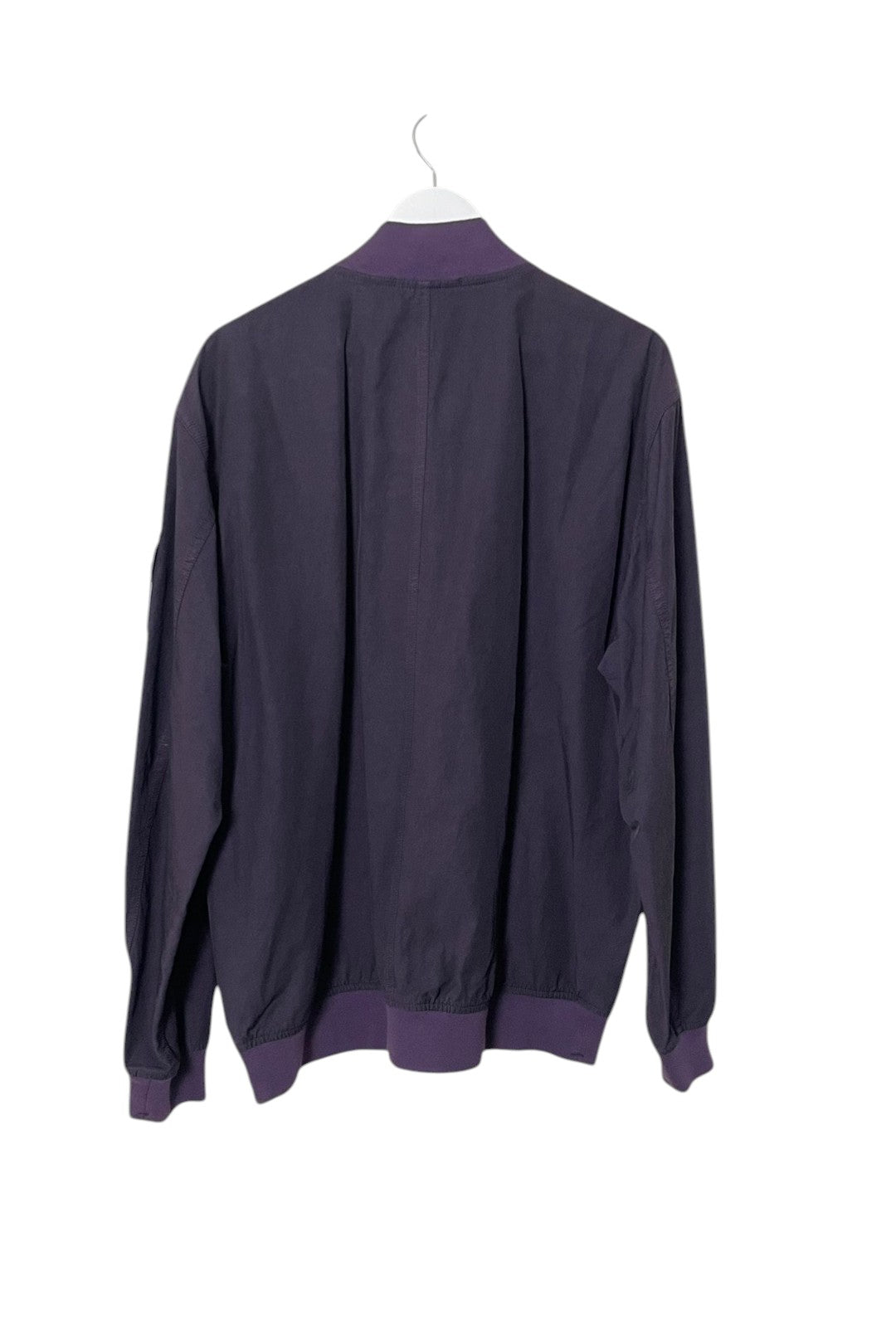 Stone Island Cupro Cotton Twill-TC Bomber Jacket