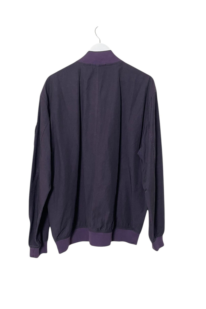 Stone Island Cupro Cotton Twill-TC Bomber Jacket