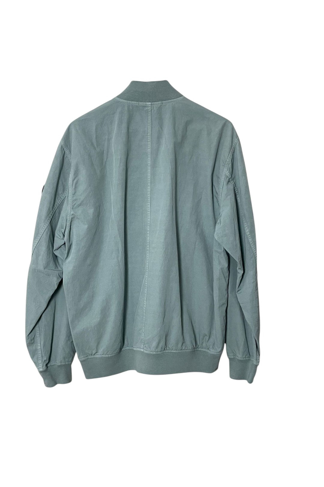 Stone Island Cupro Cotton Twill-TC Bomber Jacket