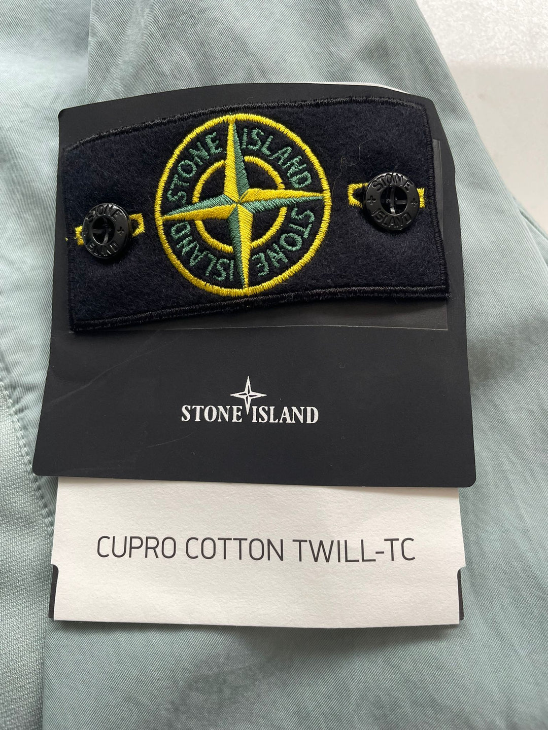 Stone Island Cupro Cotton Twill-TC Bomber Jacket