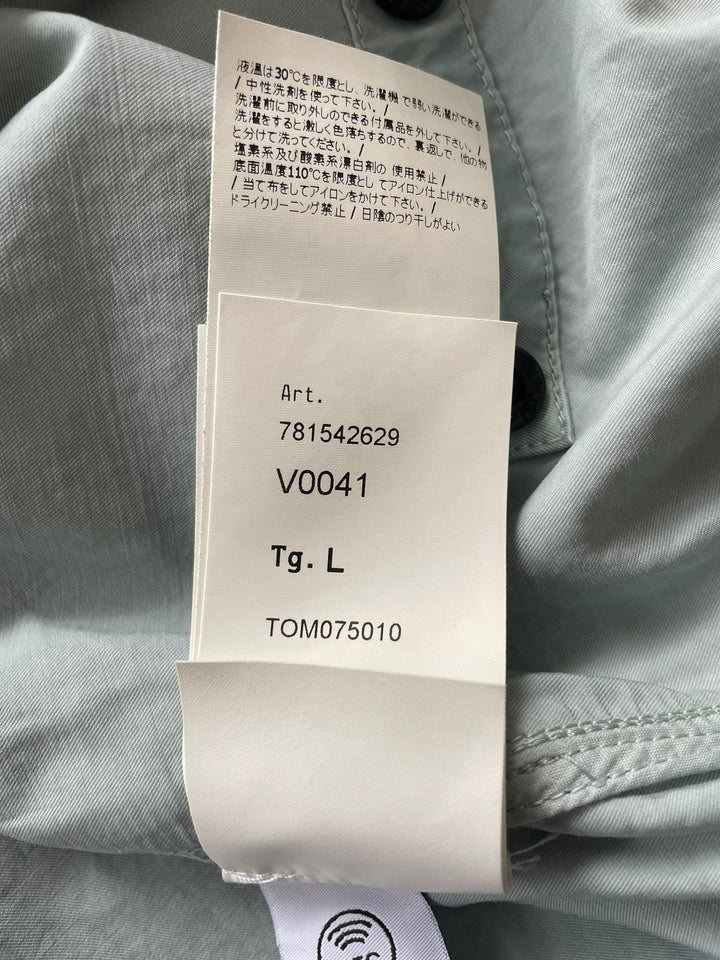 Stone Island Cupro Cotton Twill-TC Bomber Jacket