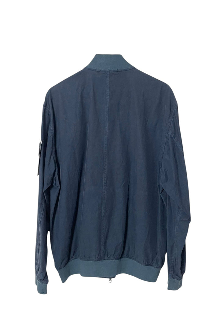 Stone Island Cupro Cotton Twill-TC Bomber Jacket