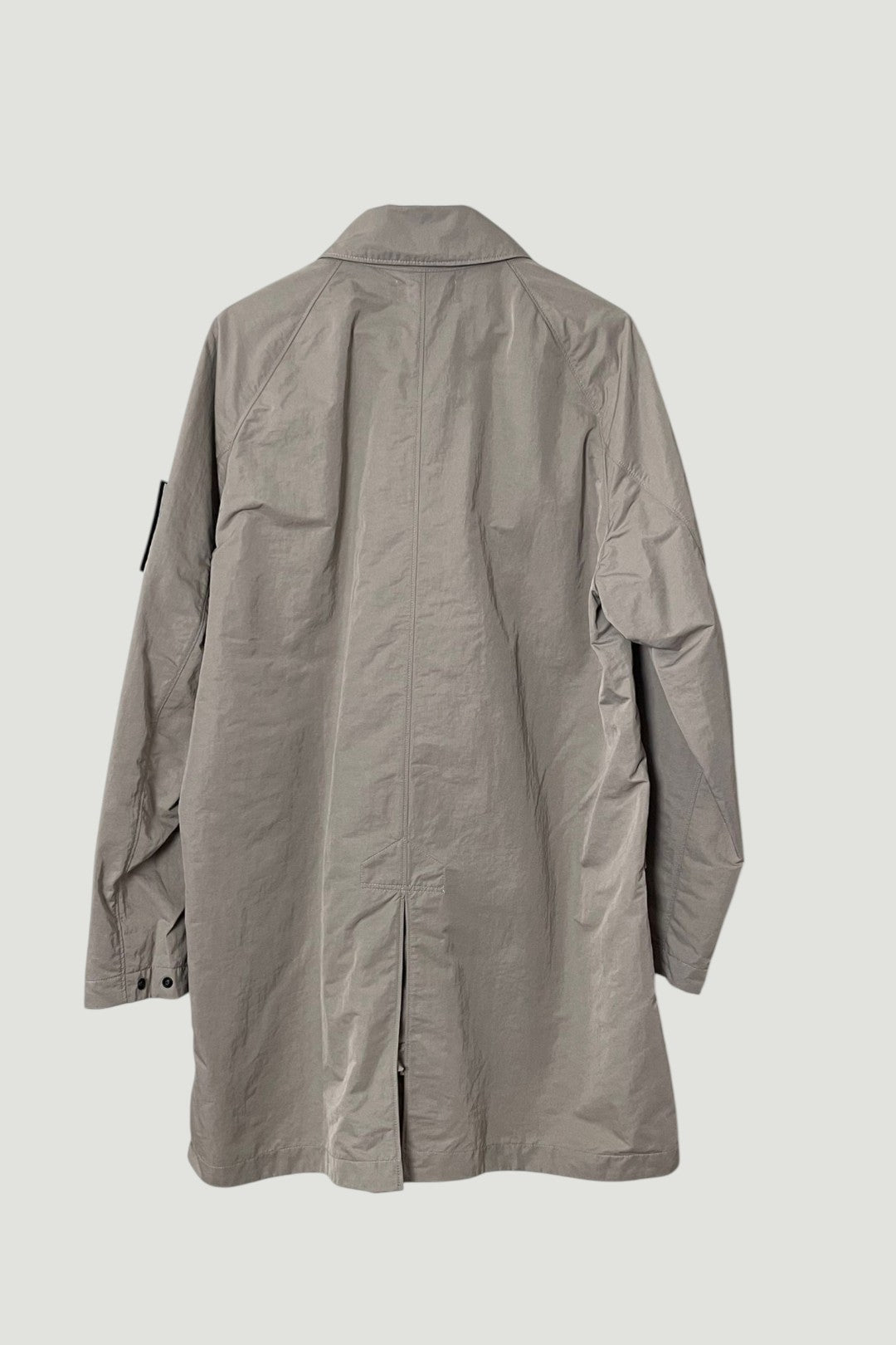 Stone Island Hyper Dense Nylon Raso Trench Coat - Large