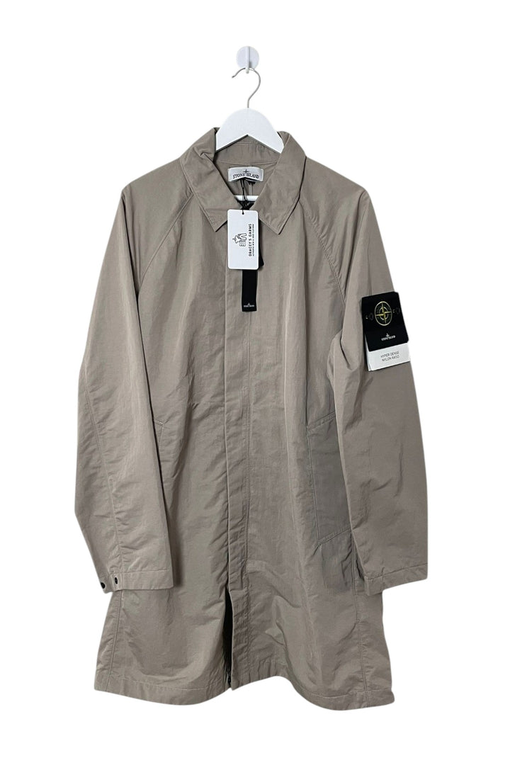Stone Island Hyper Dense Nylon Raso Trench Coat