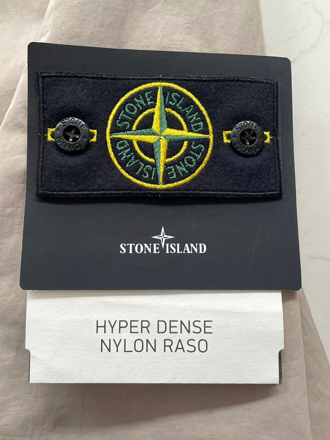 Stone Island Hyper Dense Nylon Raso Trench Coat - Large