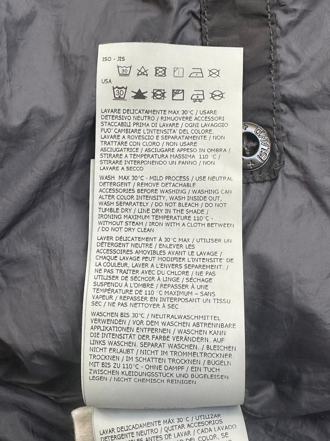 Stone Island Nylon Metal In Econyl Regenerated Nylon Gilet