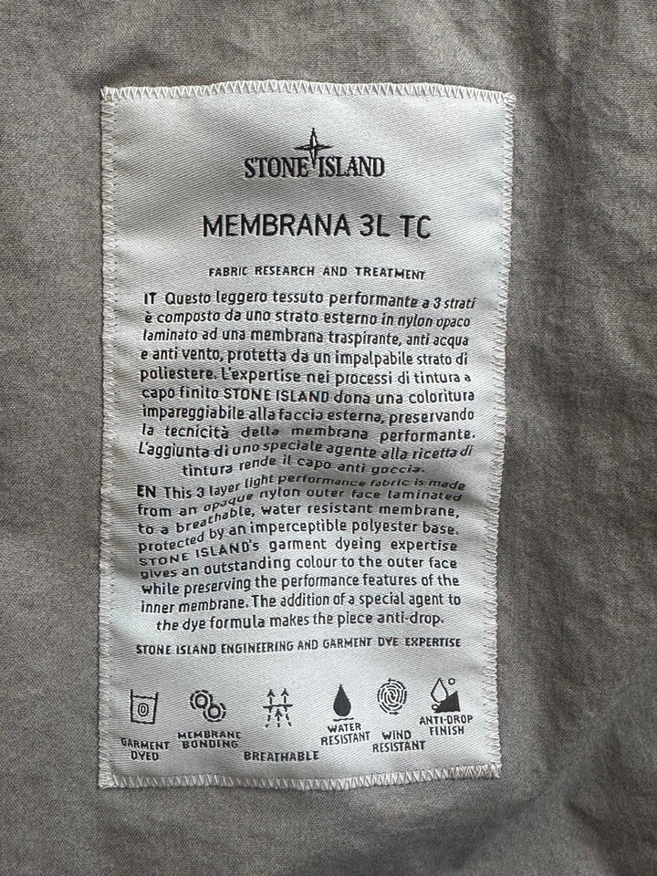 Stone Island Membrana 3L-TC Multi Pocket Parka - Large