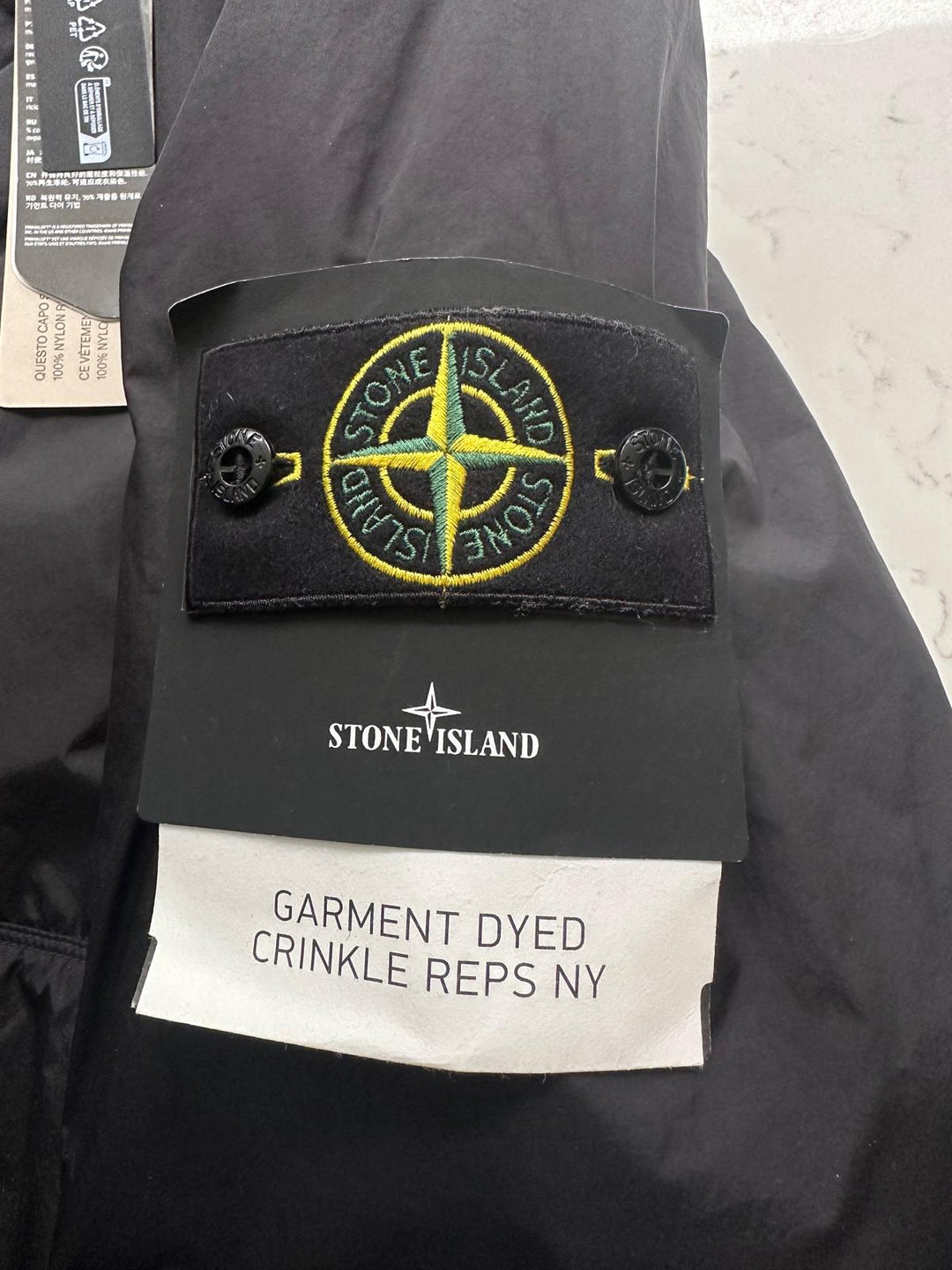 Stone Island Garment Dyed Crinkle Reps NY