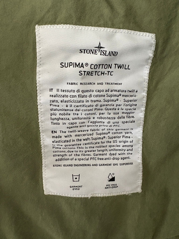 Stone Island Supima Cotton Twill Stretch-TC