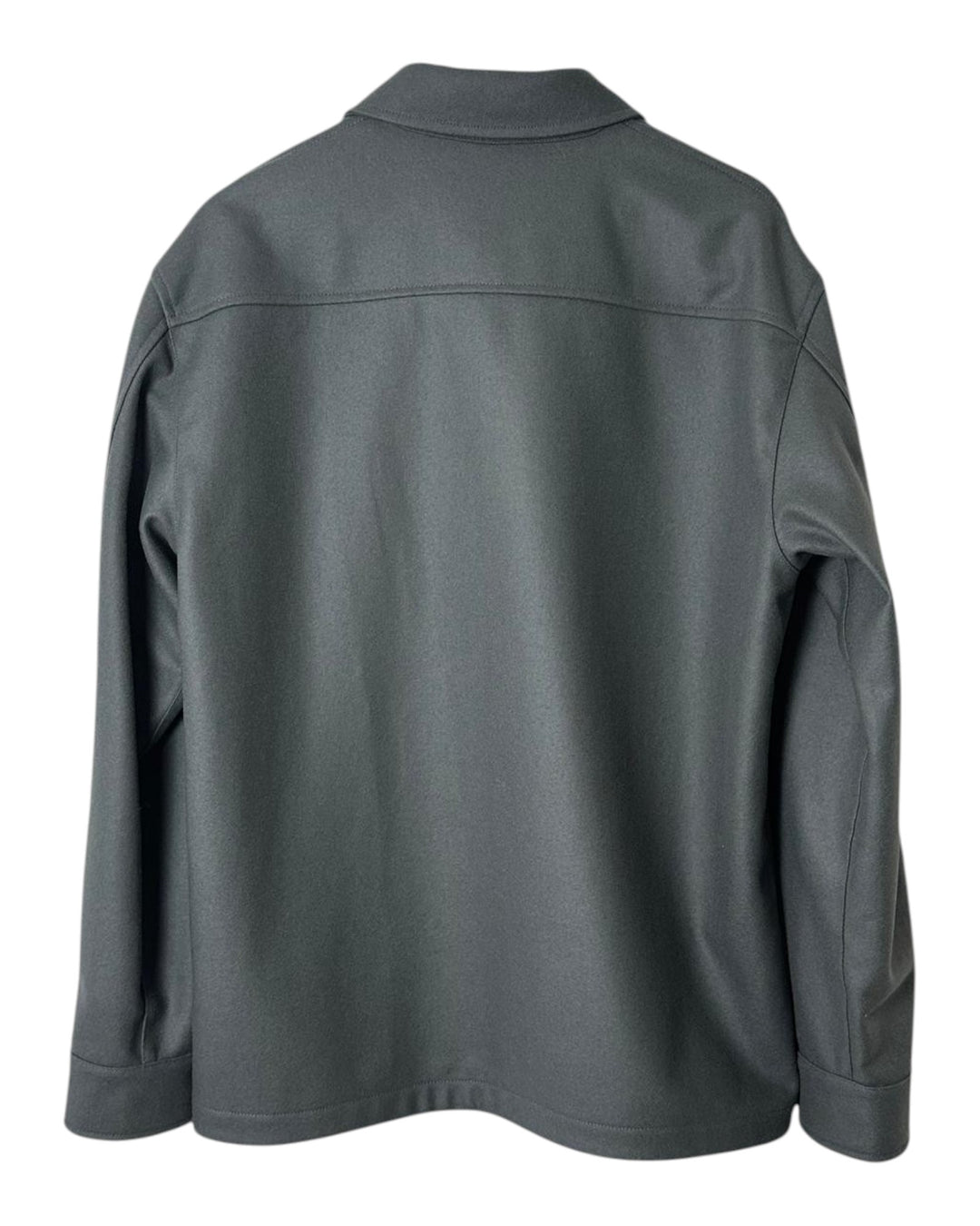 Stone Island Ghost Piece Virgin Wool Blend Overshirt