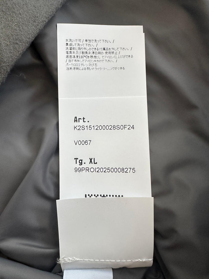 Stone Island Ghost Piece Wool Nylon Flannel Overshirt - X Large