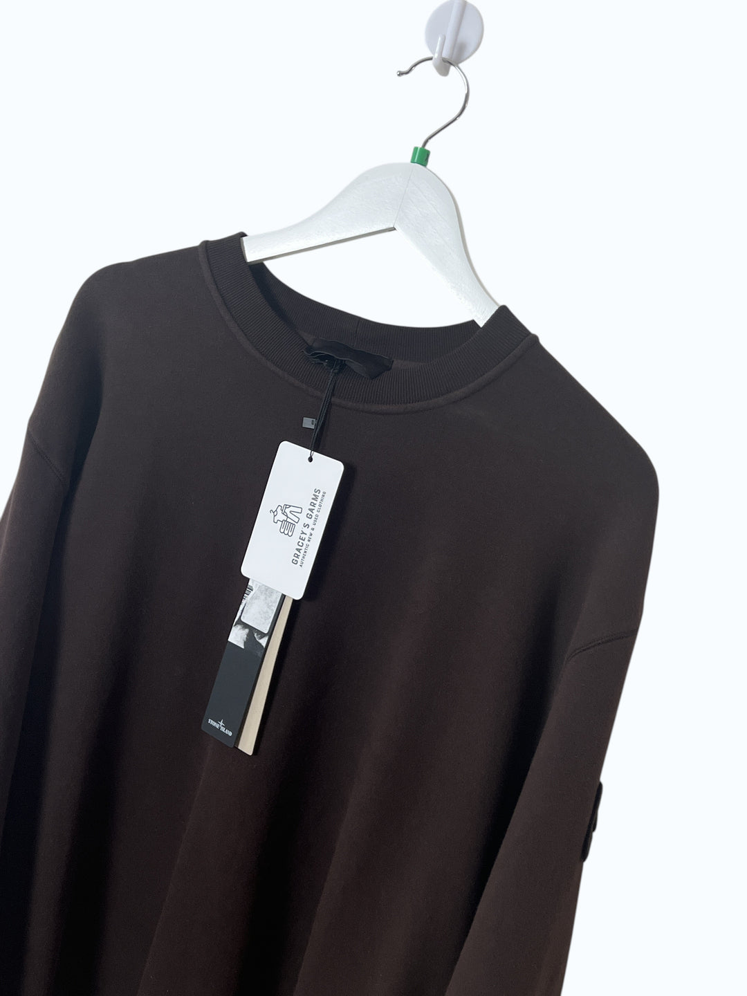 Stone Island Ghost Stretch Cotton Fleece Sweatshirt