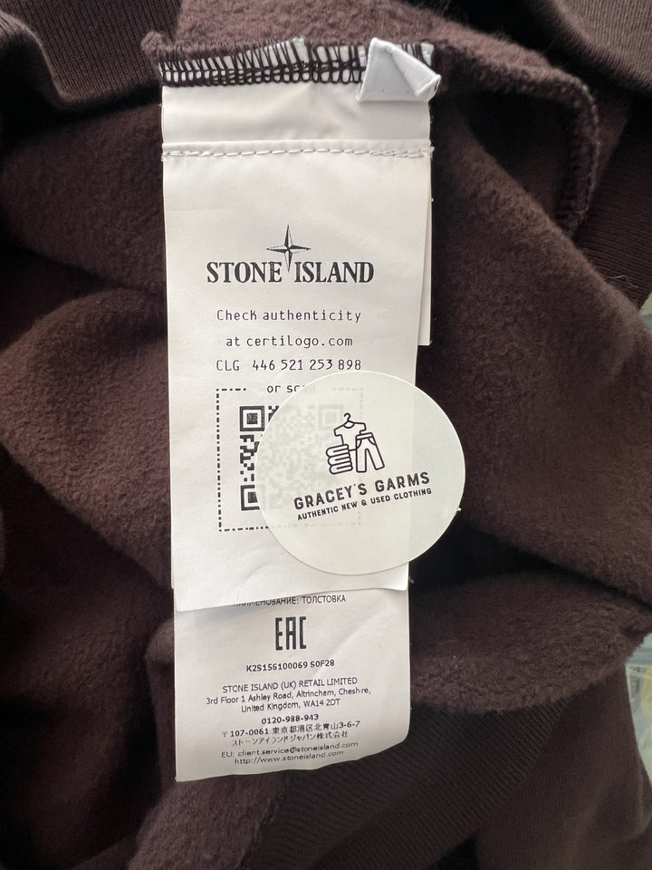 Stone Island Ghost Stretch Cotton Fleece Sweatshirt