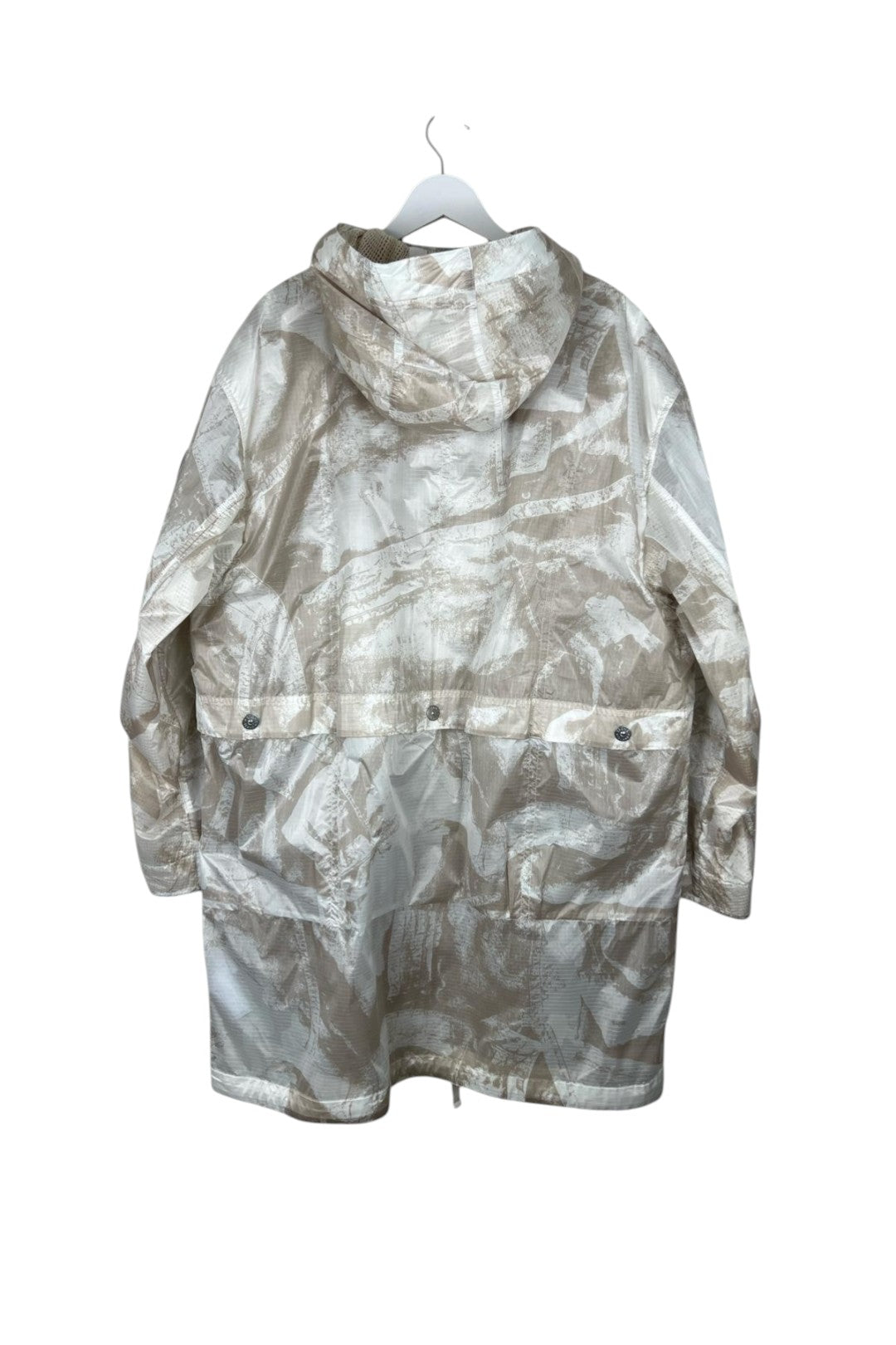 Stone Island UV-Reactive Scan Camo On Nylon Ripstop Parka