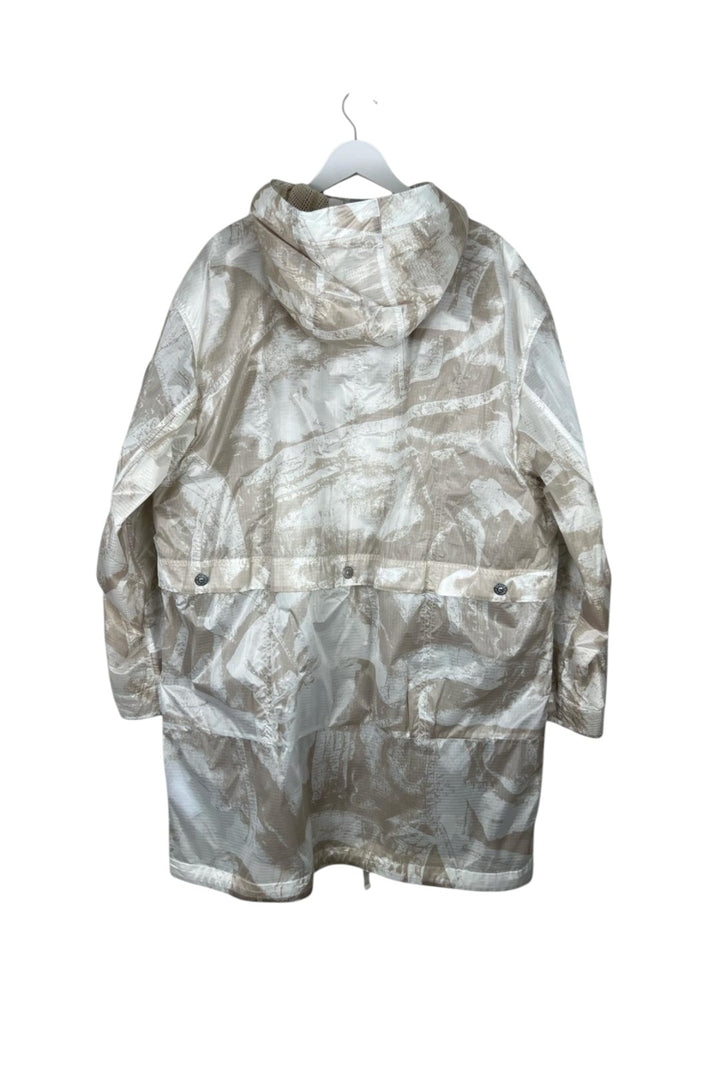 Stone Island UV-Reactive Scan Camo On Nylon Ripstop Parka