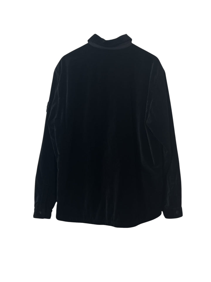 Stone Island Internal Quilted Cotton Velvet Overshirt