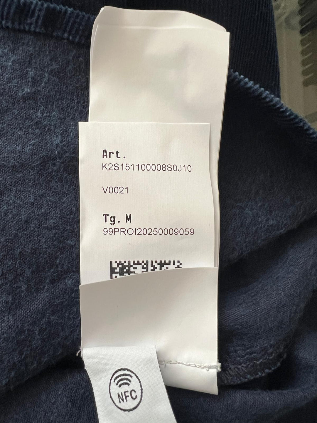 Stone Island Indigo Micro Corduroy Rinsed Overshirt