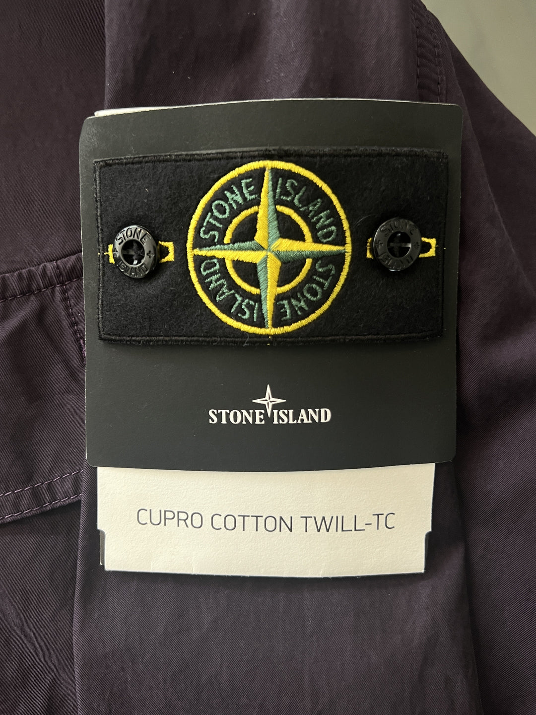 Stone Island Cupro Cotton Twill-TC