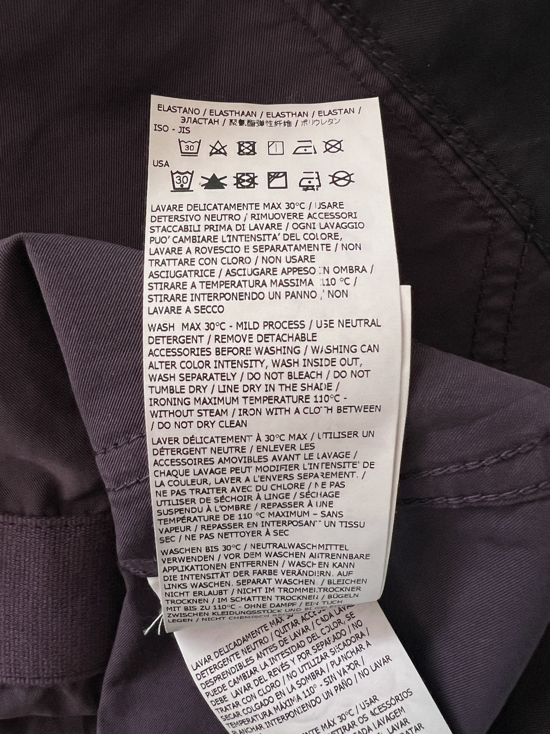 Stone Island Cupro Cotton Twill-TC