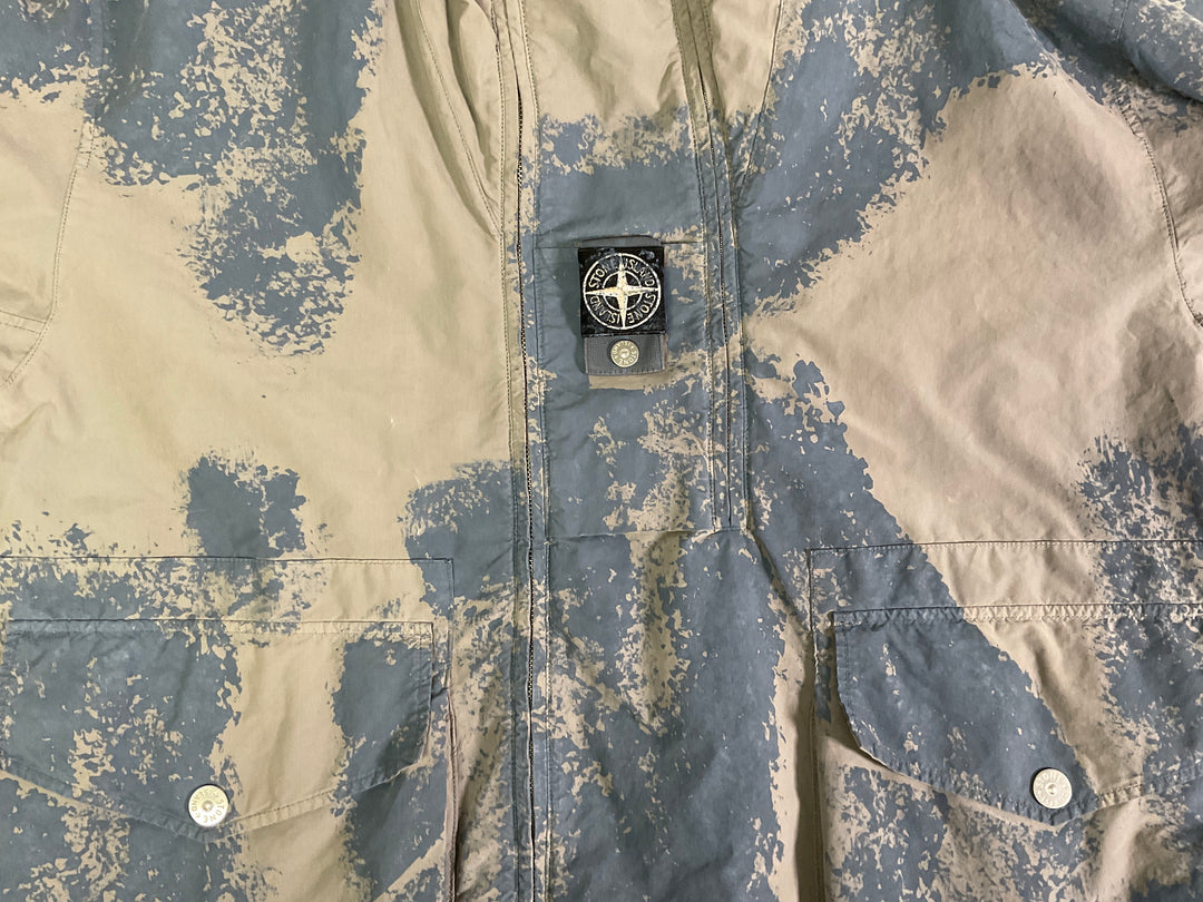 Stone Island Hand Painted David Light-TC Padded Short Parka