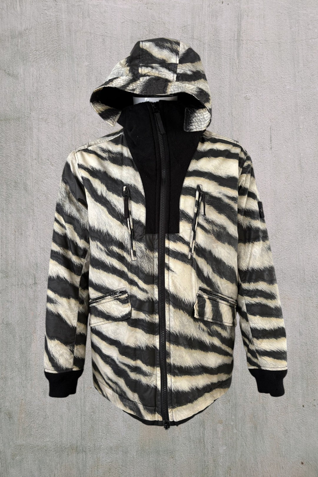 Stone Island White Tiger Camo 50 Fili with Primaloft Insulation
